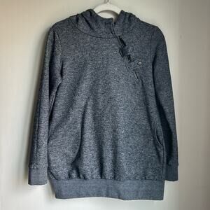 kimi + kai Maternity Gray Hoodie